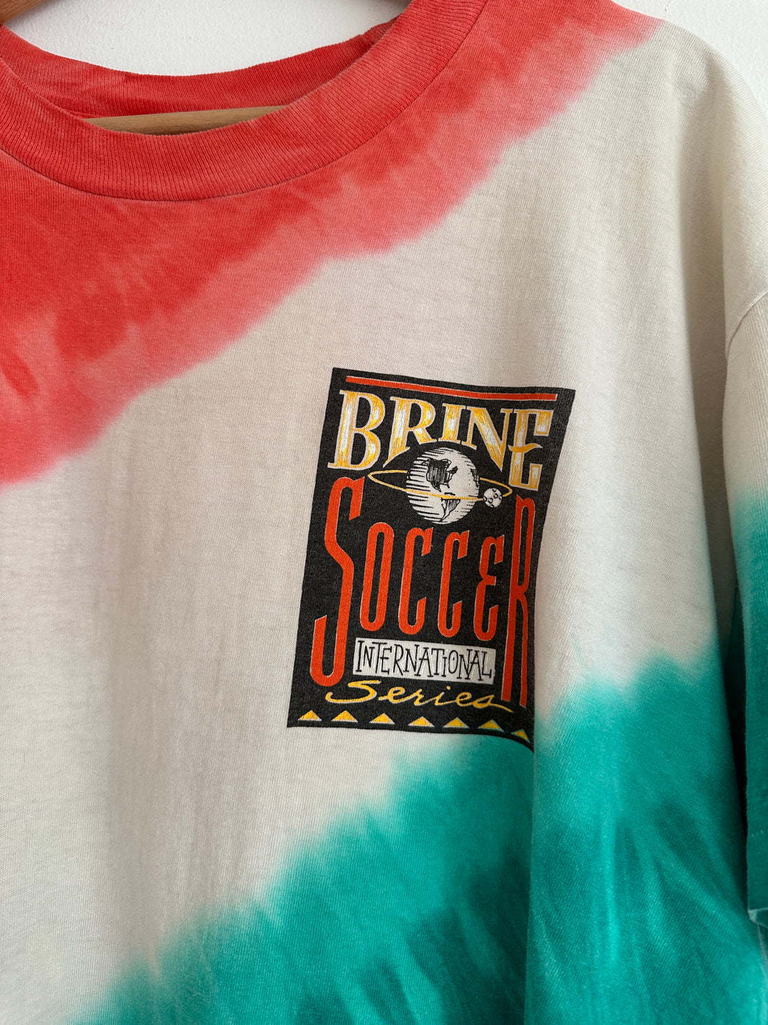 90s Vintage Ireland Brine Soccer Graphic Tee