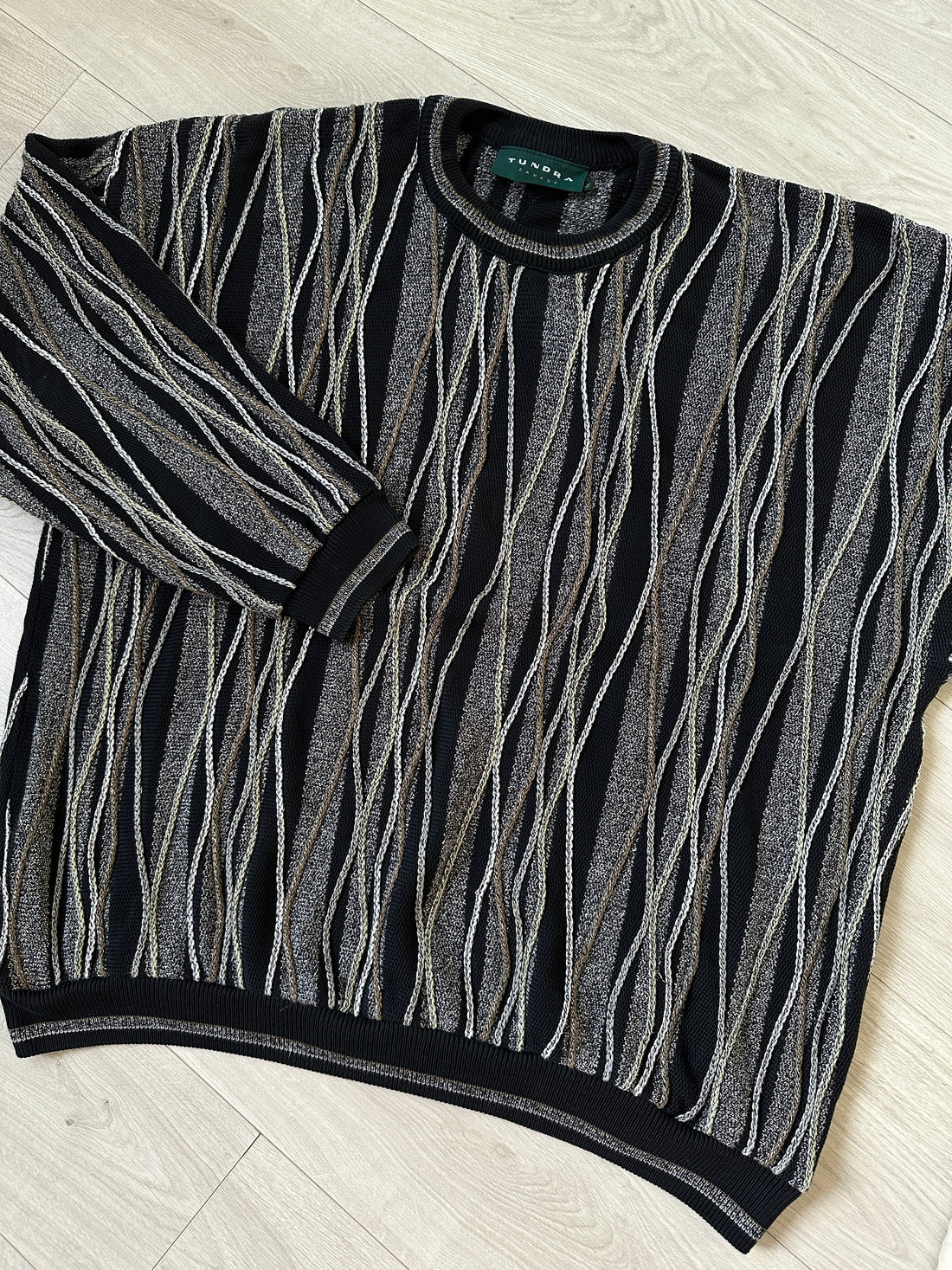 Coogi Style Knitted Sweater Size 2XL
