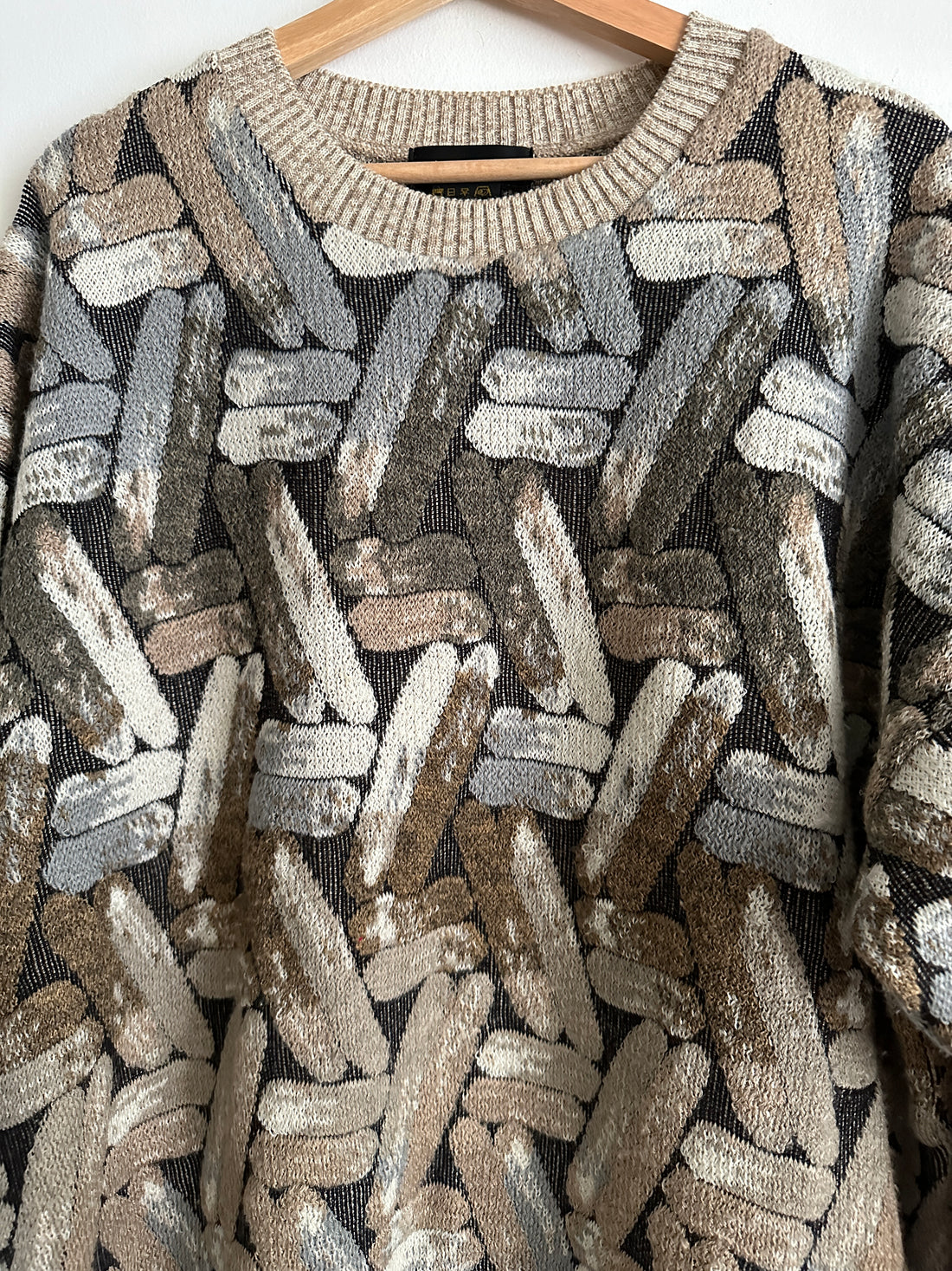 Coogi Style Knitted Sweater Size 2XL