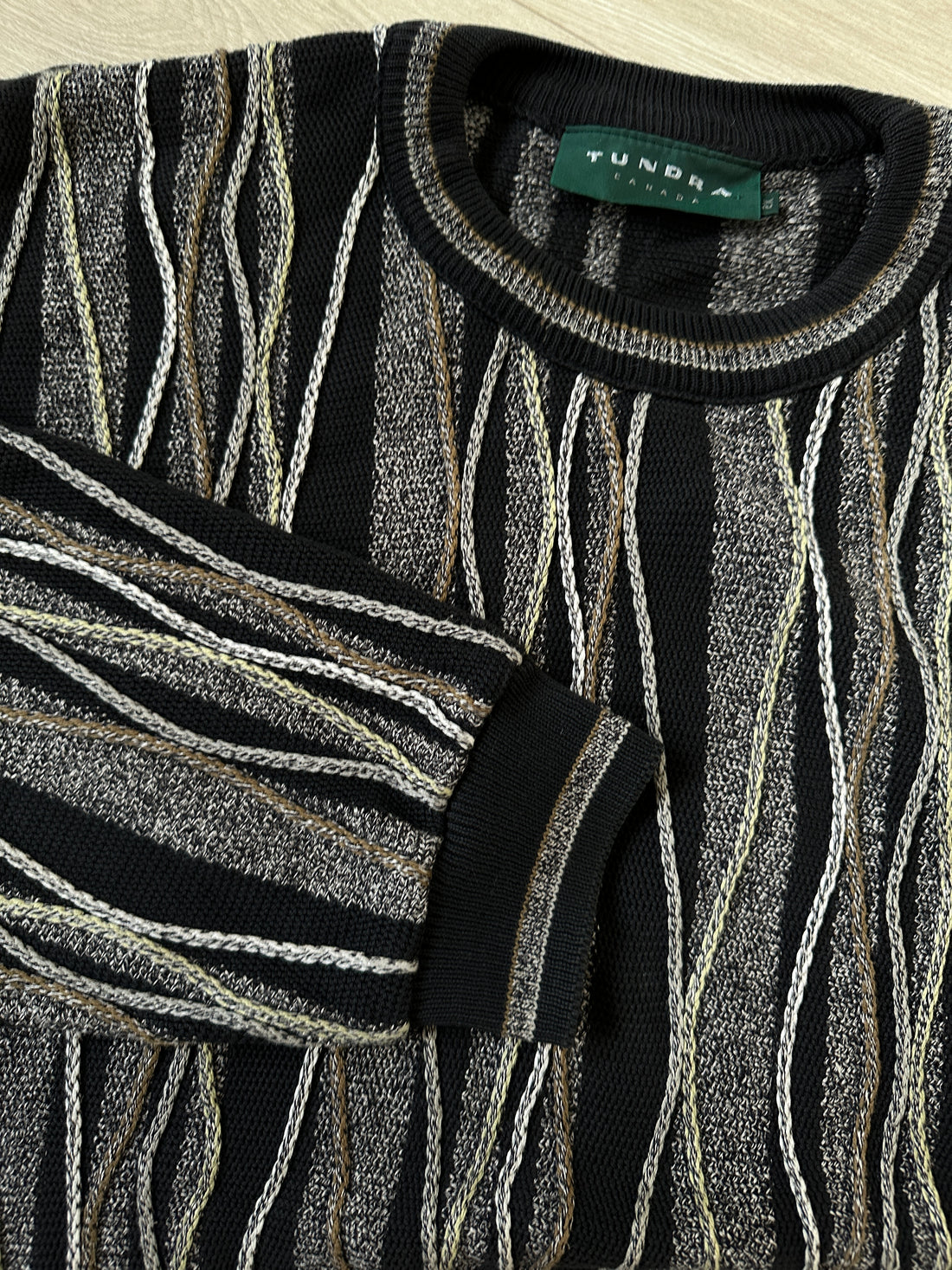 Coogi Style Knitted Sweater Size 2XL