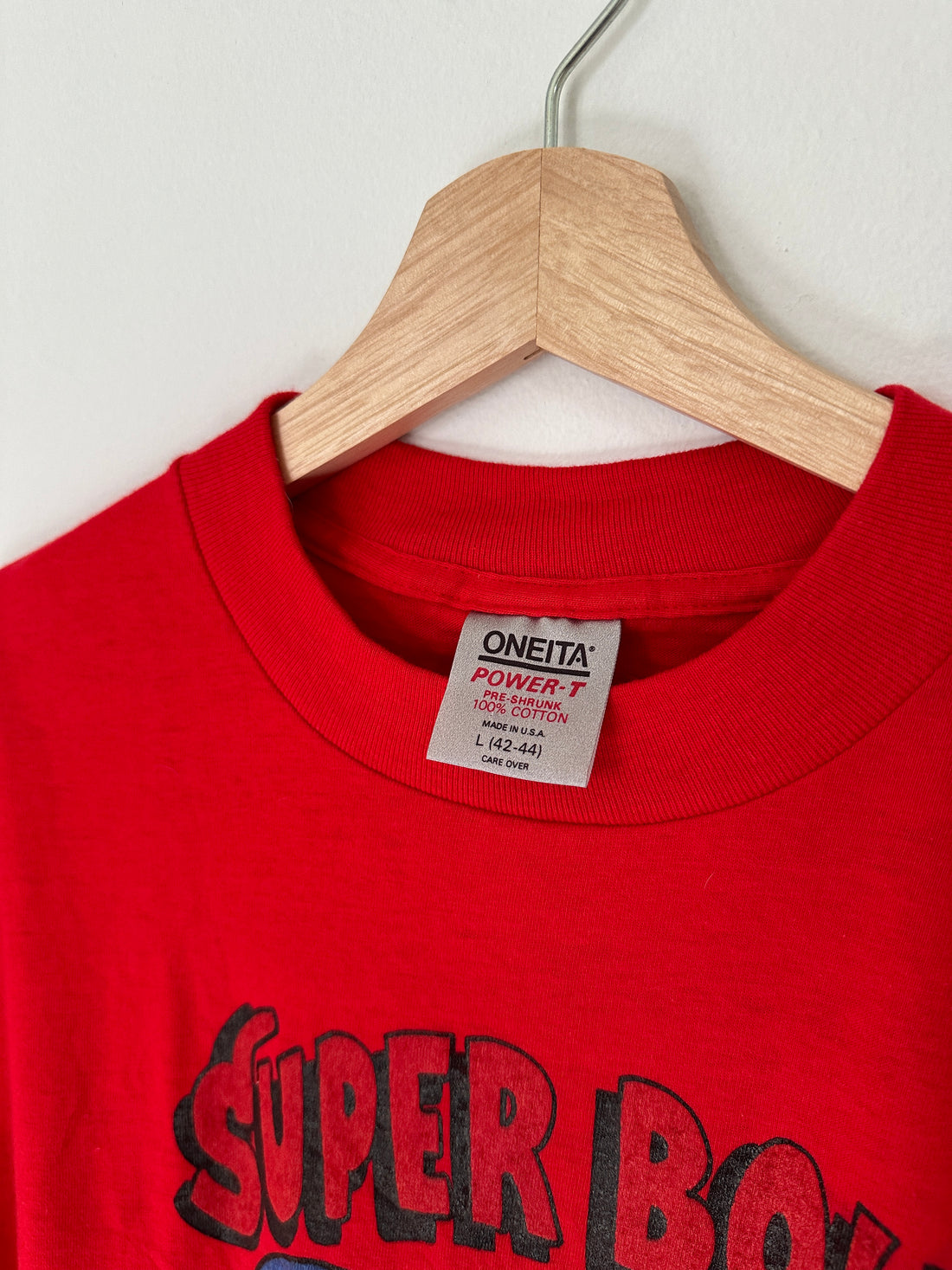 1990 Vintage Super Bowl San Fransisco 49ers Denver Broncos Graphic Tee