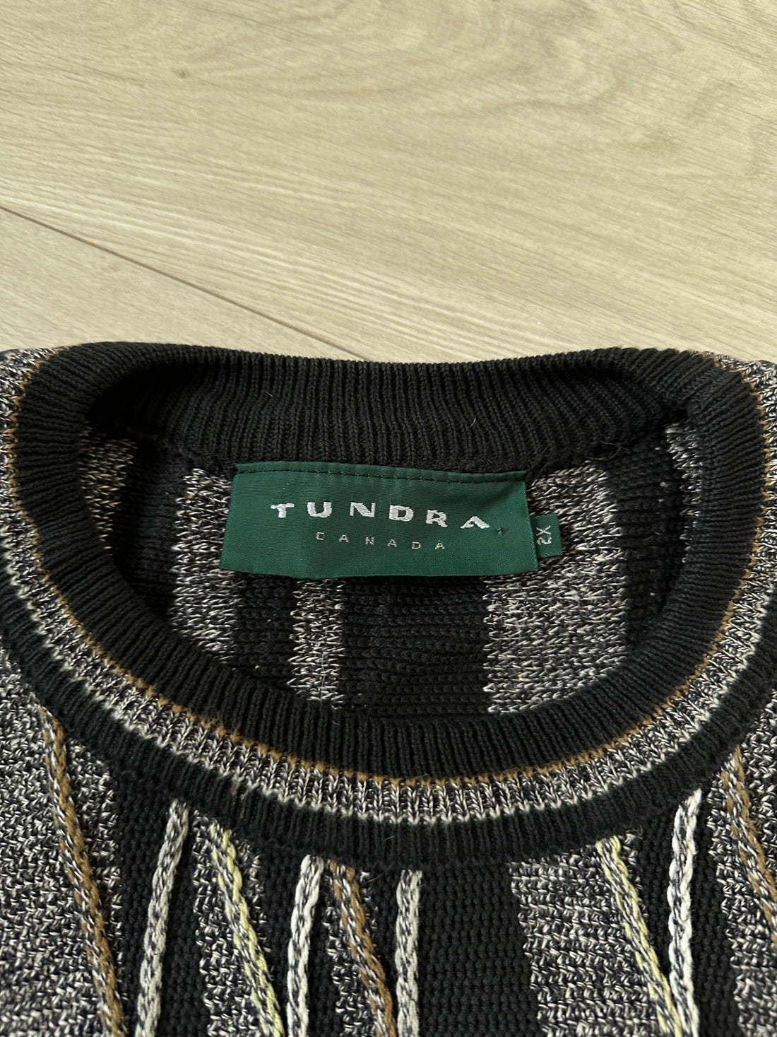 Coogi Style Knitted Sweater Size 2XL