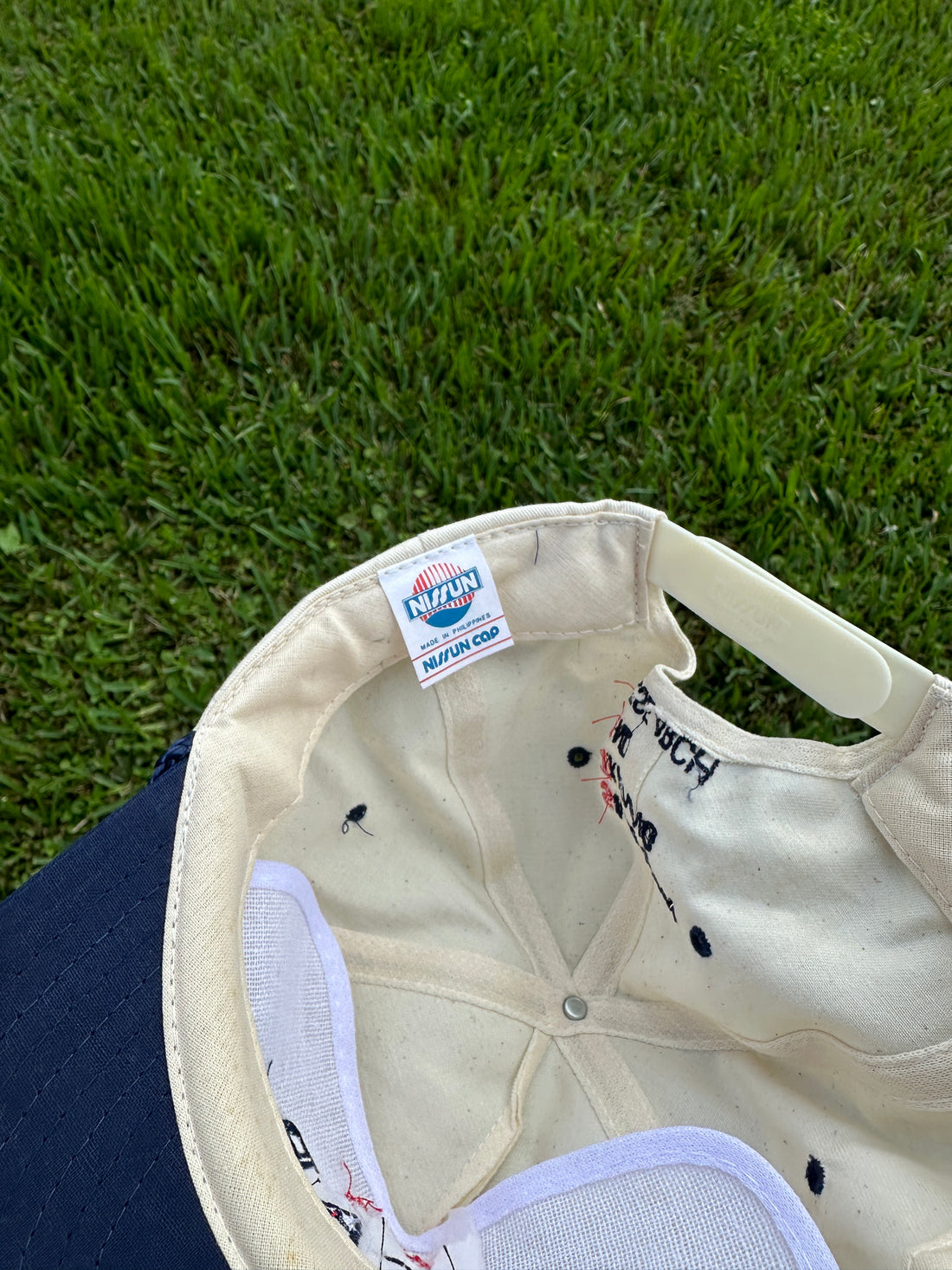 80s Vintage Two-Tone Hat