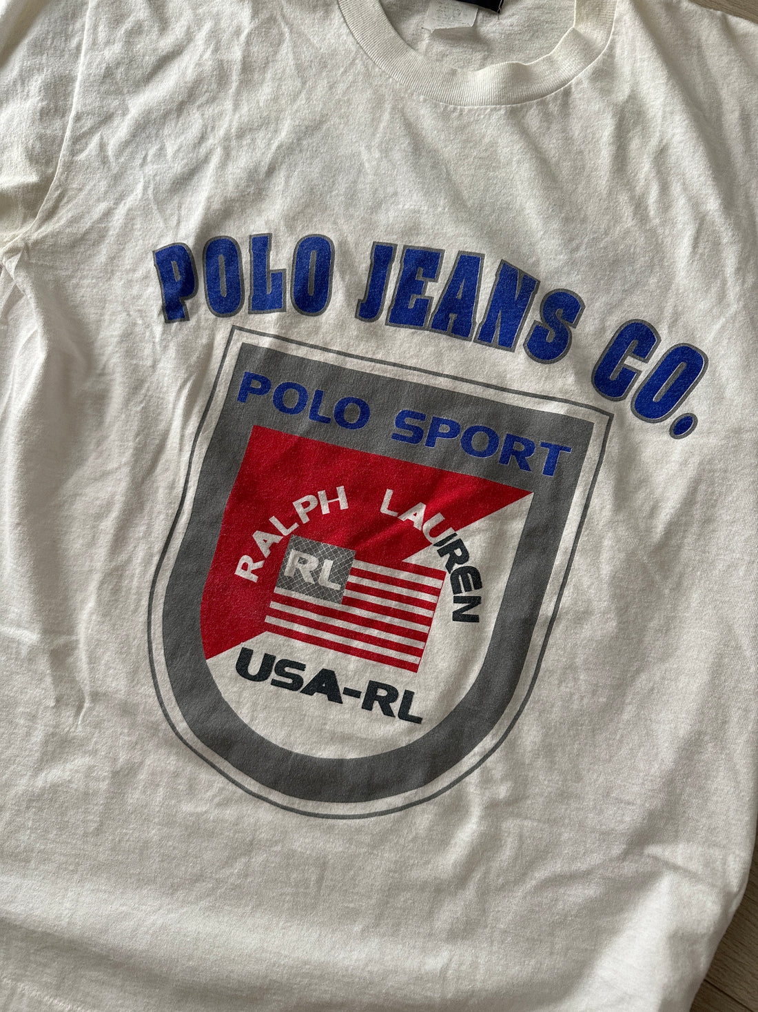 90s Vintage Polo Jeans Co Boot Graphic Tee