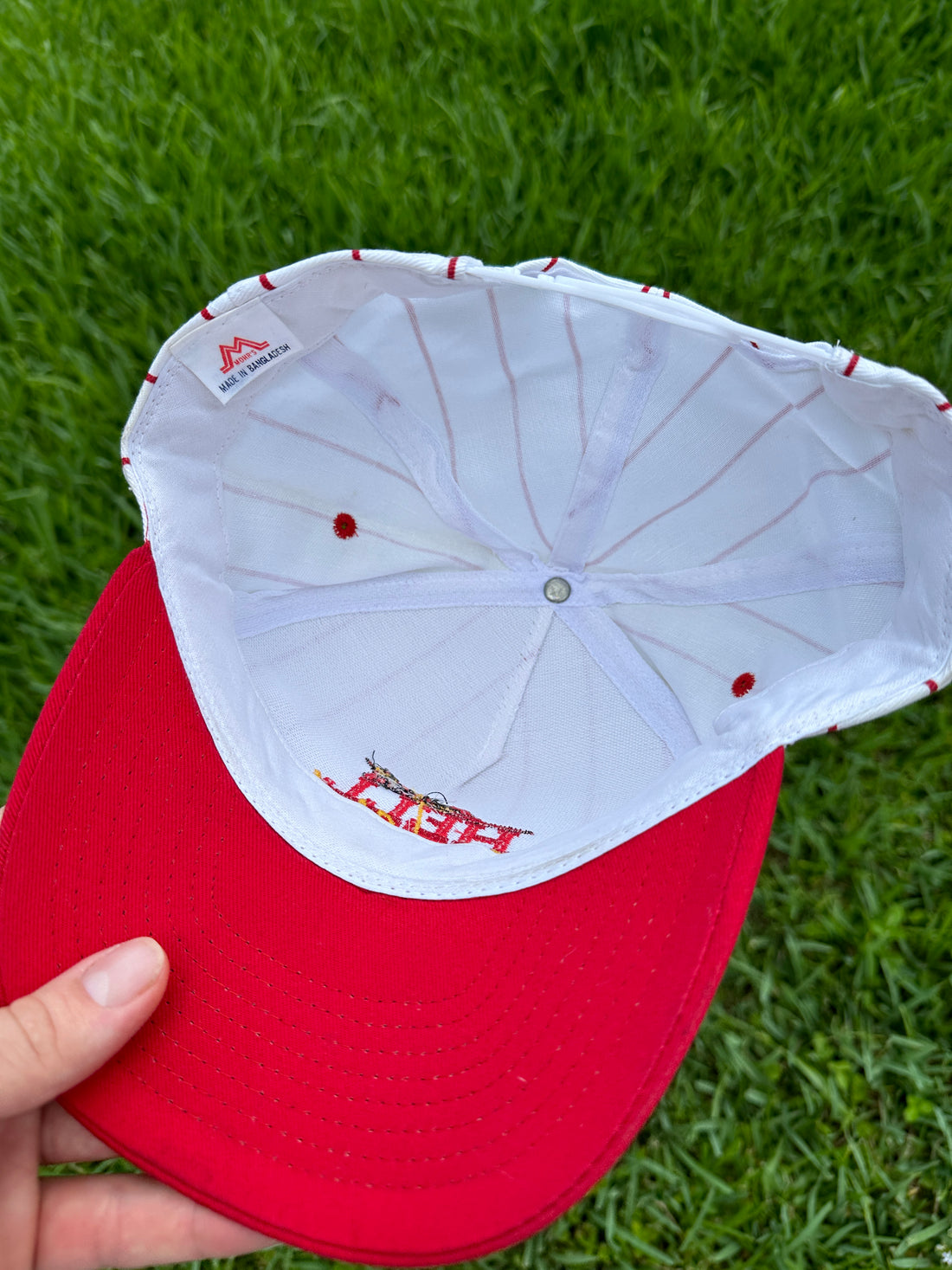 90s Cayman Islands “Hell” Snapback Hat