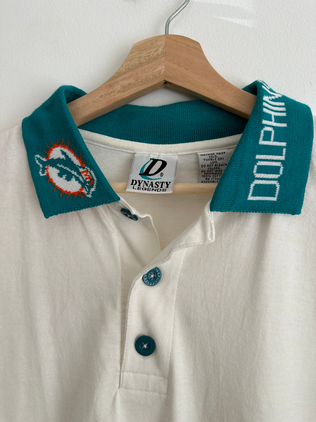 Vintage Miami Dolphins Polo Tee