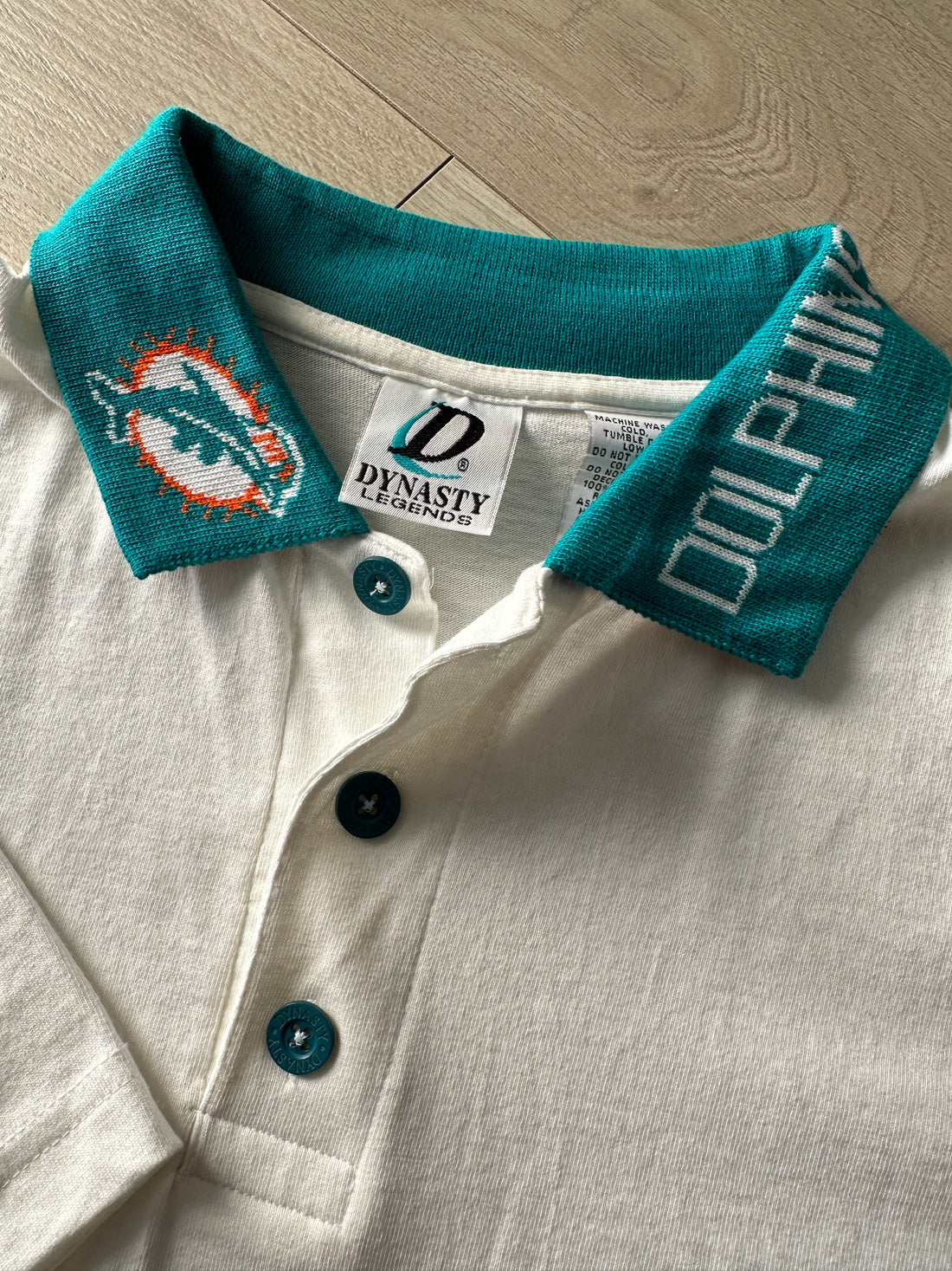 Vintage Miami Dolphins Polo Tee