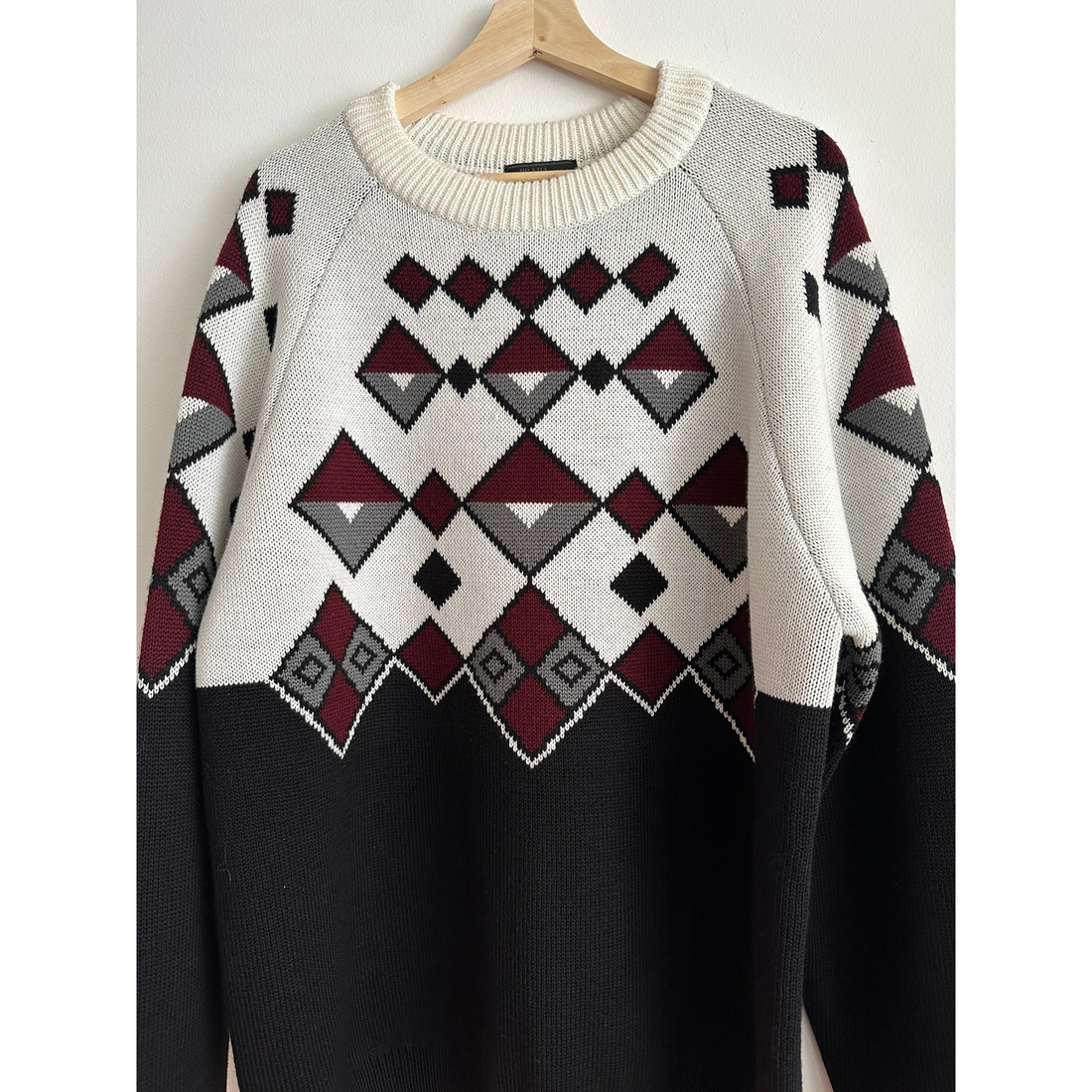 Prada Argyle Knitted Sweater AW20