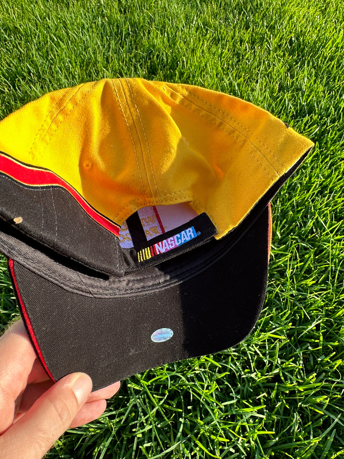 2000s Vintage Wells Fargo Racing NASCAR Dad Hat