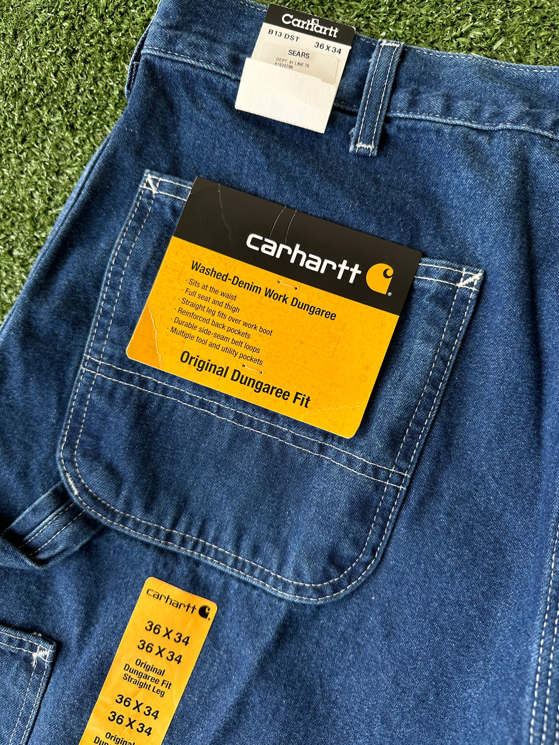 2000s Carhartt Dungaree 36x34 NWT