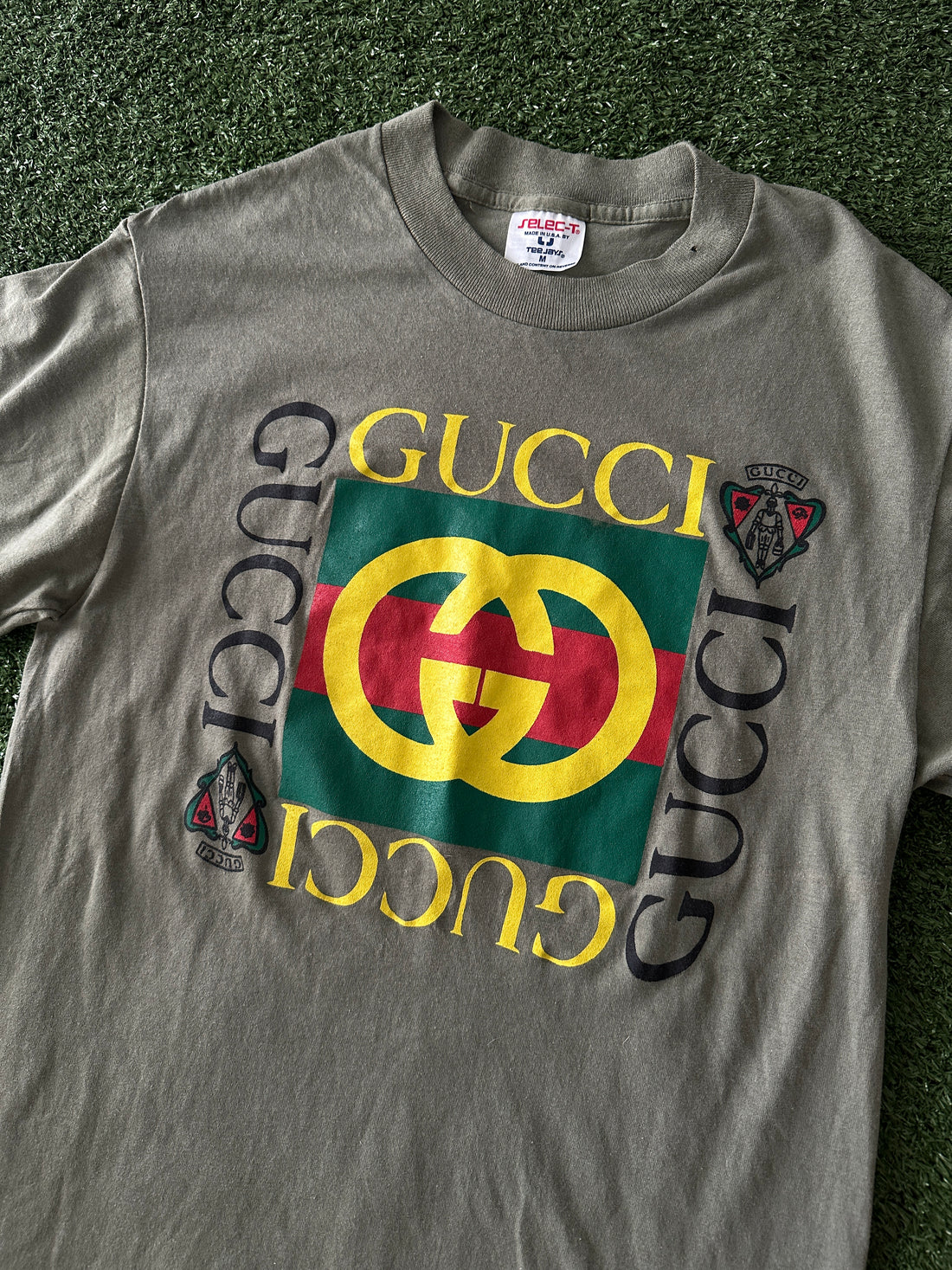 Vintage Boot Gucci Graphic Tee
