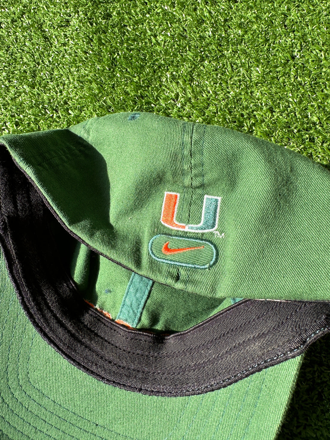 2000s Vintage University of Miami Dad Hat