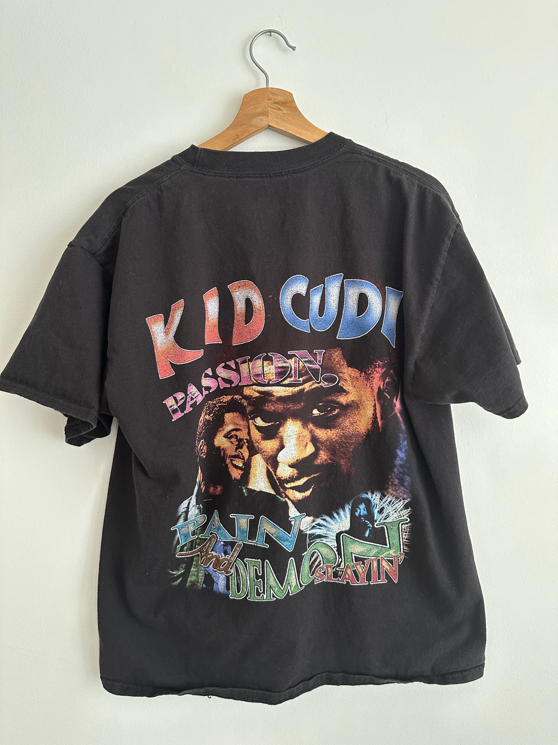 DBruze Kid Cudi Double Sided Graphic Rap Tee