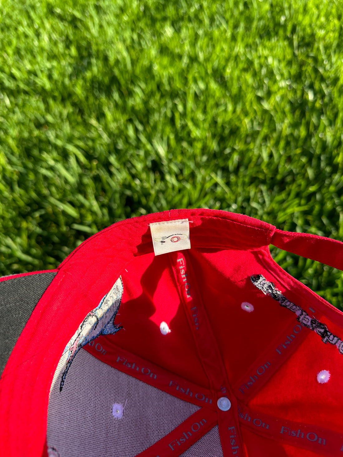 2000s Vintage “Fish On” Dad Hat