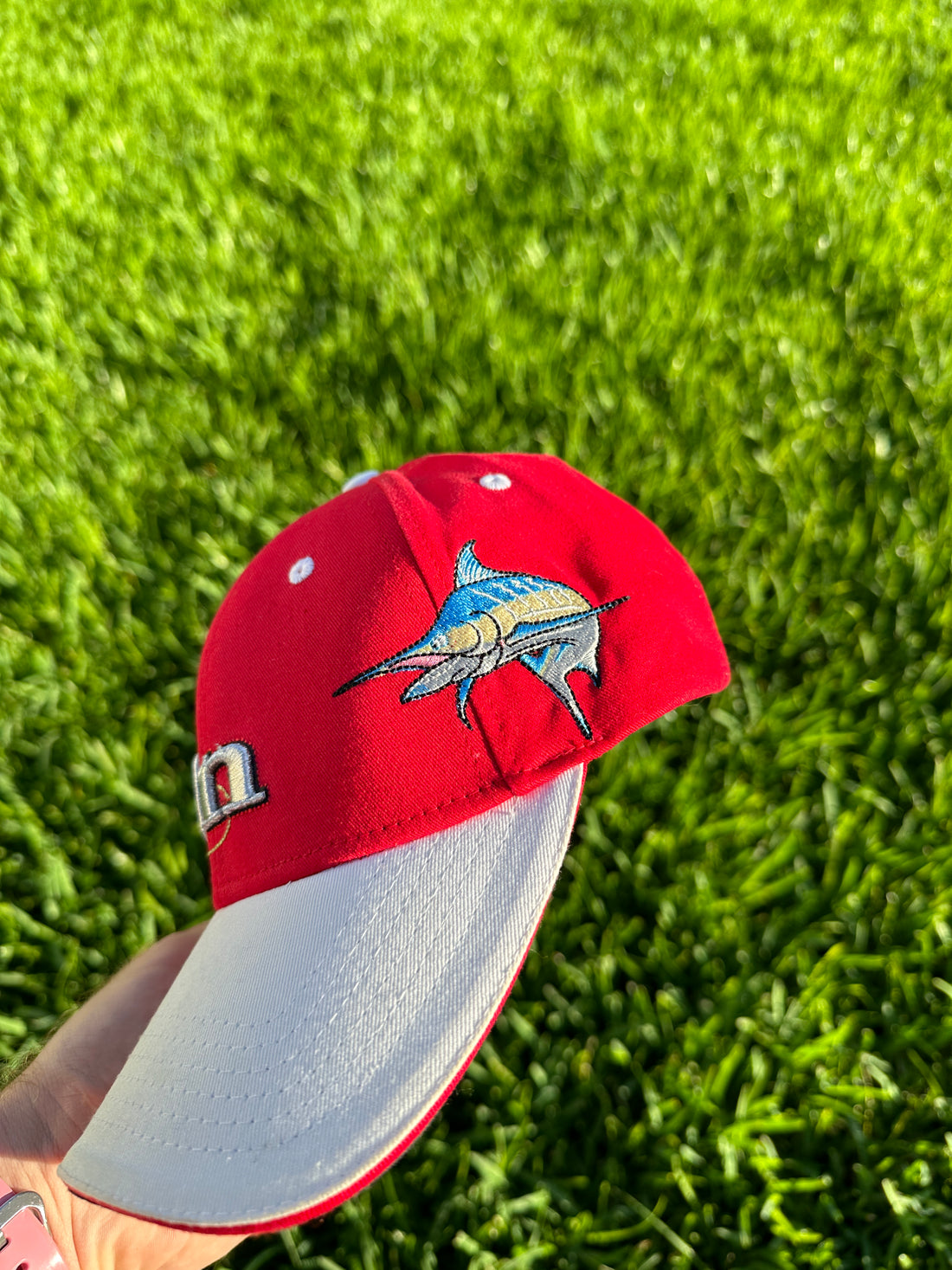 2000s Vintage “Fish On” Dad Hat