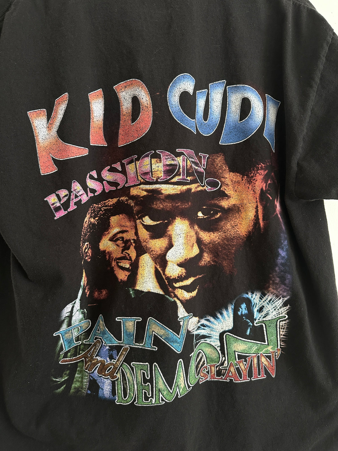 DBruze Kid Cudi Double Sided Graphic Rap Tee