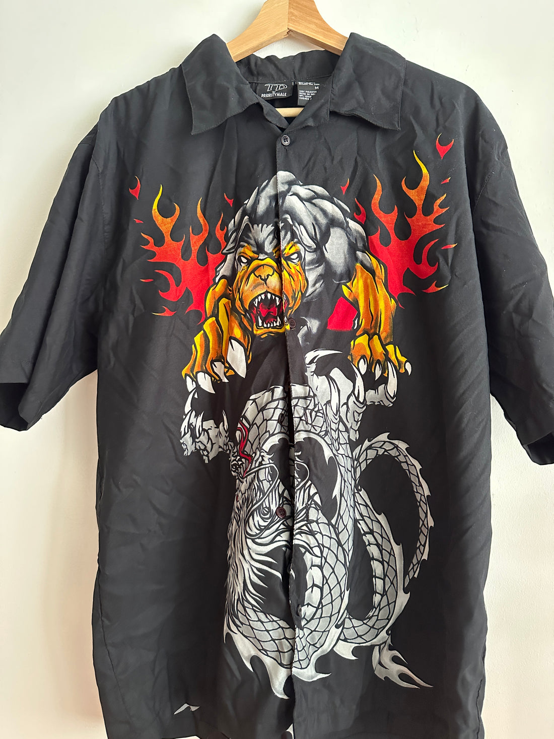 2000s Vintage Button Up Polo Tee