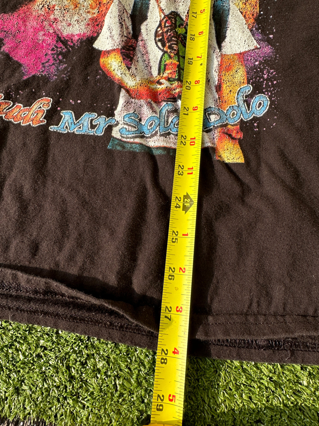 DBruze Kid Cudi Double Sided Graphic Rap Tee