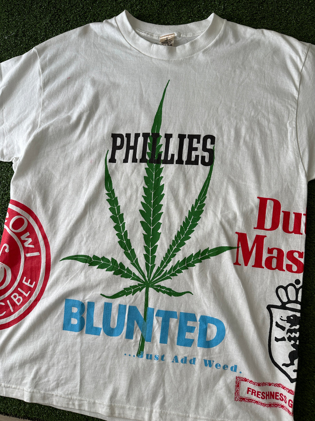 Vintage Blunted AOP Graphic Tee