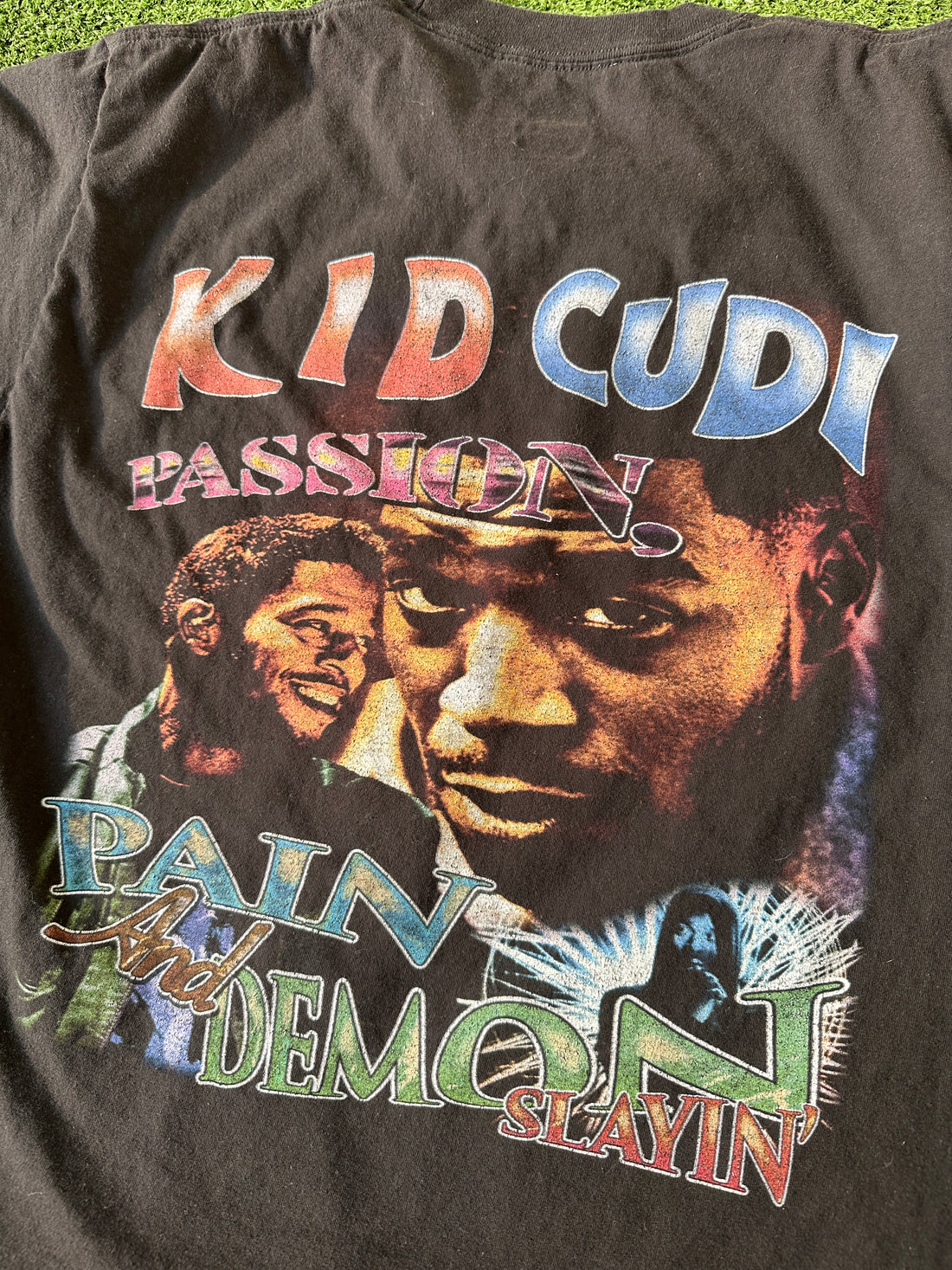 DBruze Kid Cudi Double Sided Graphic Rap Tee