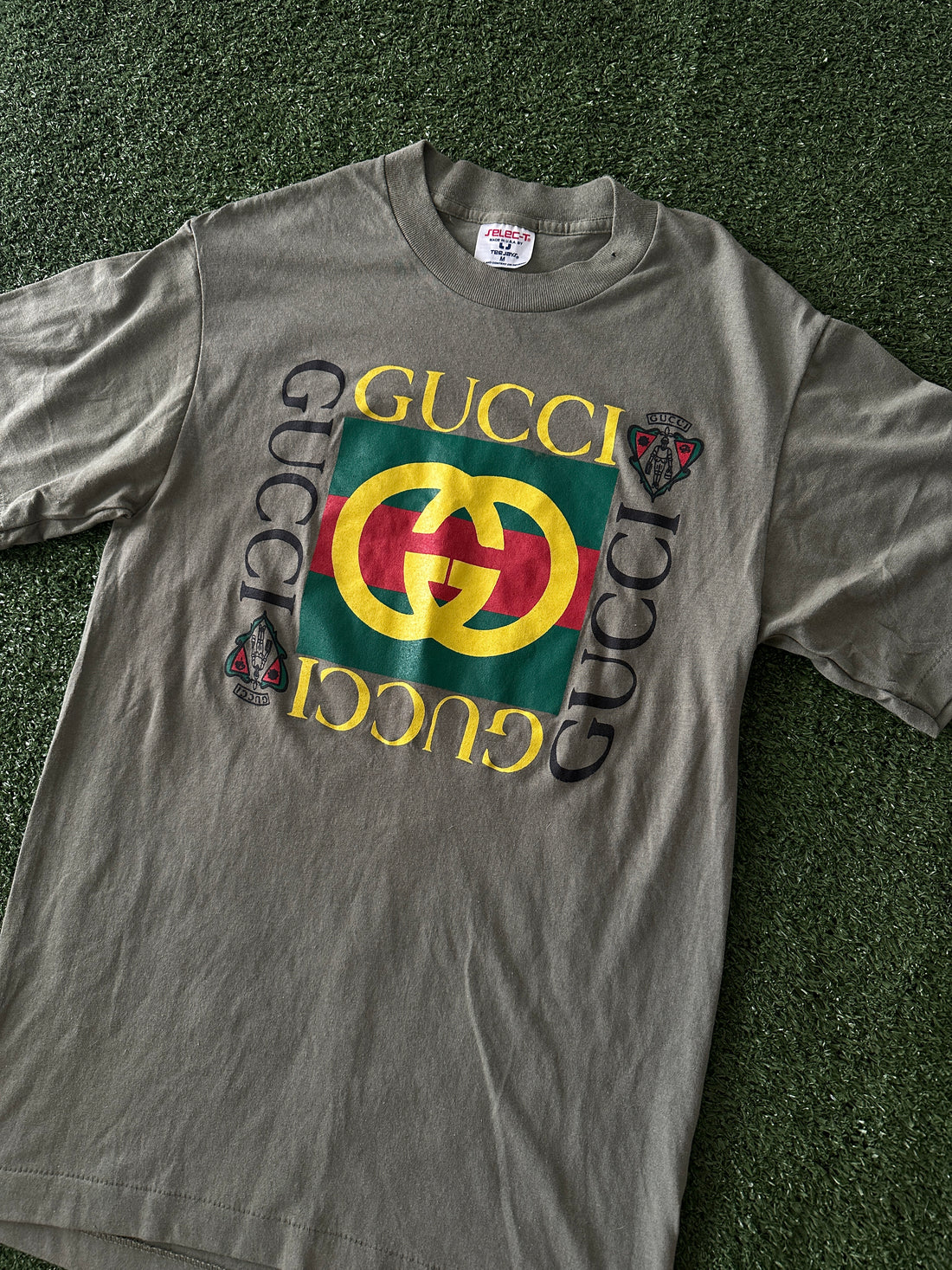 Vintage Boot Gucci Graphic Tee