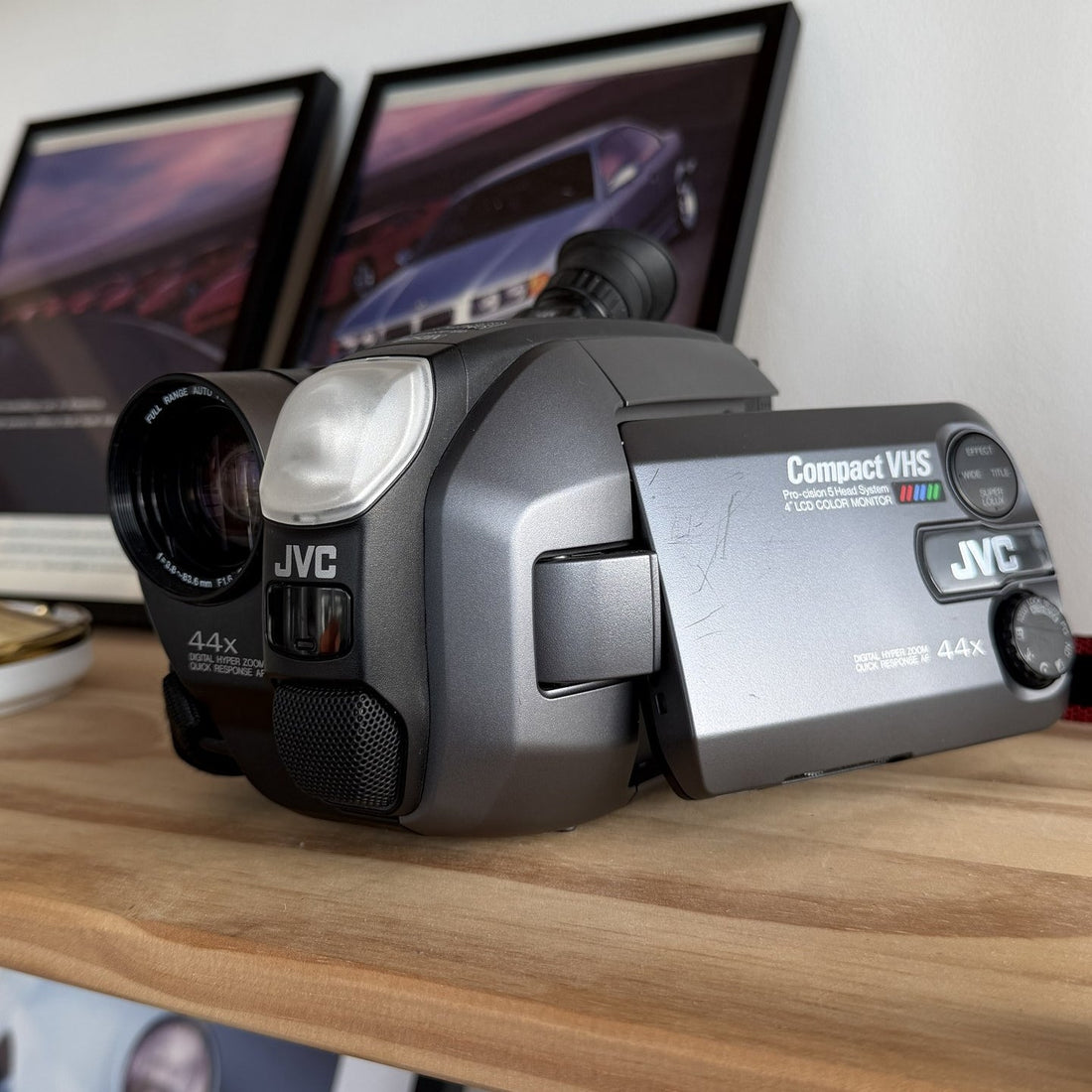 JVC Compact VHS-C camcorder, front