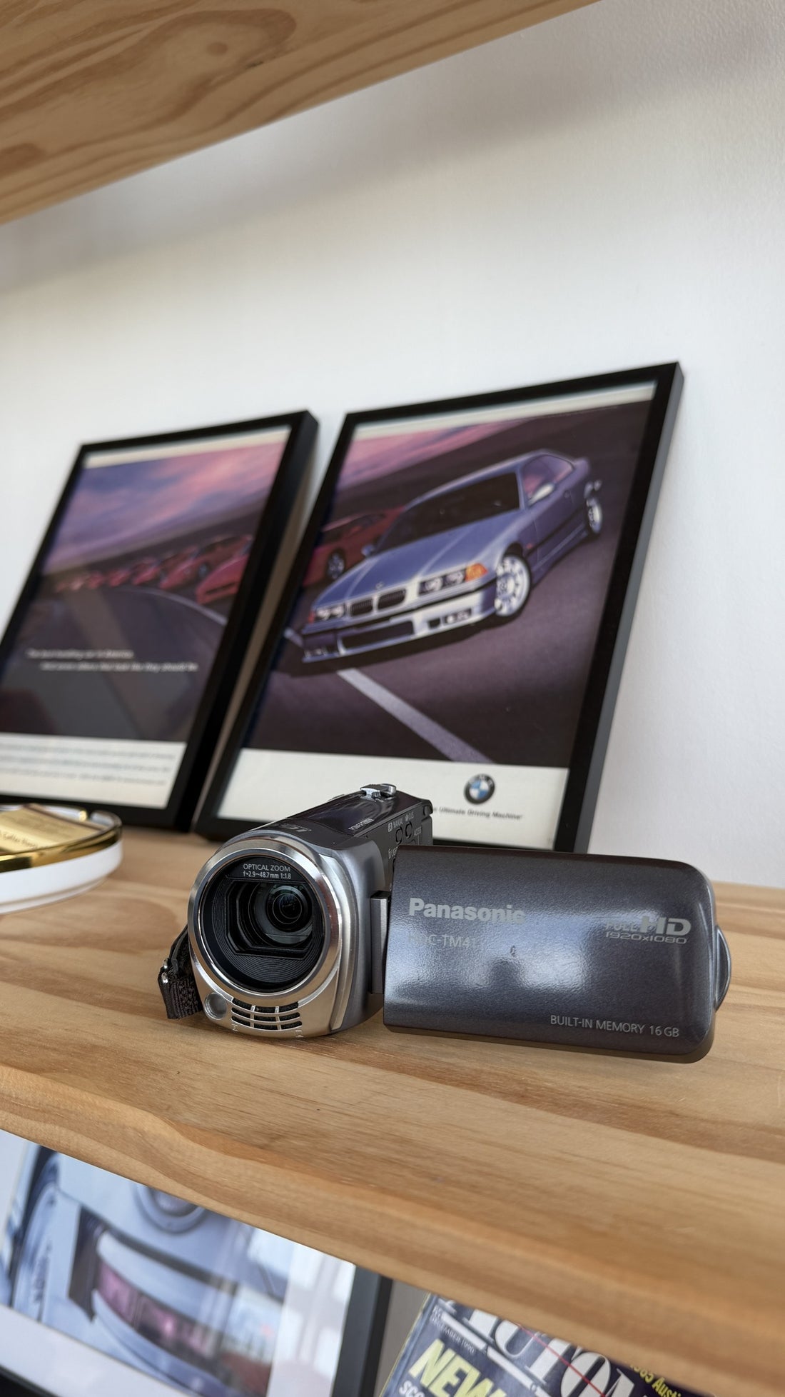 Panasonic HDC-TM41 Full HD Camcorder with 16GB Built-In Memory front view