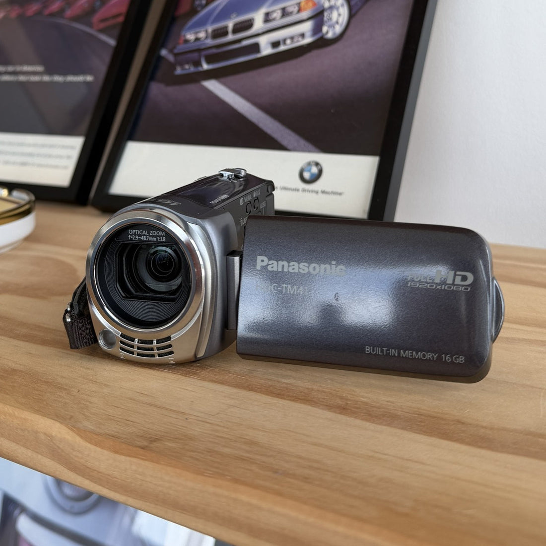 Panasonic HDC-TM41 Full HD camcorder, front