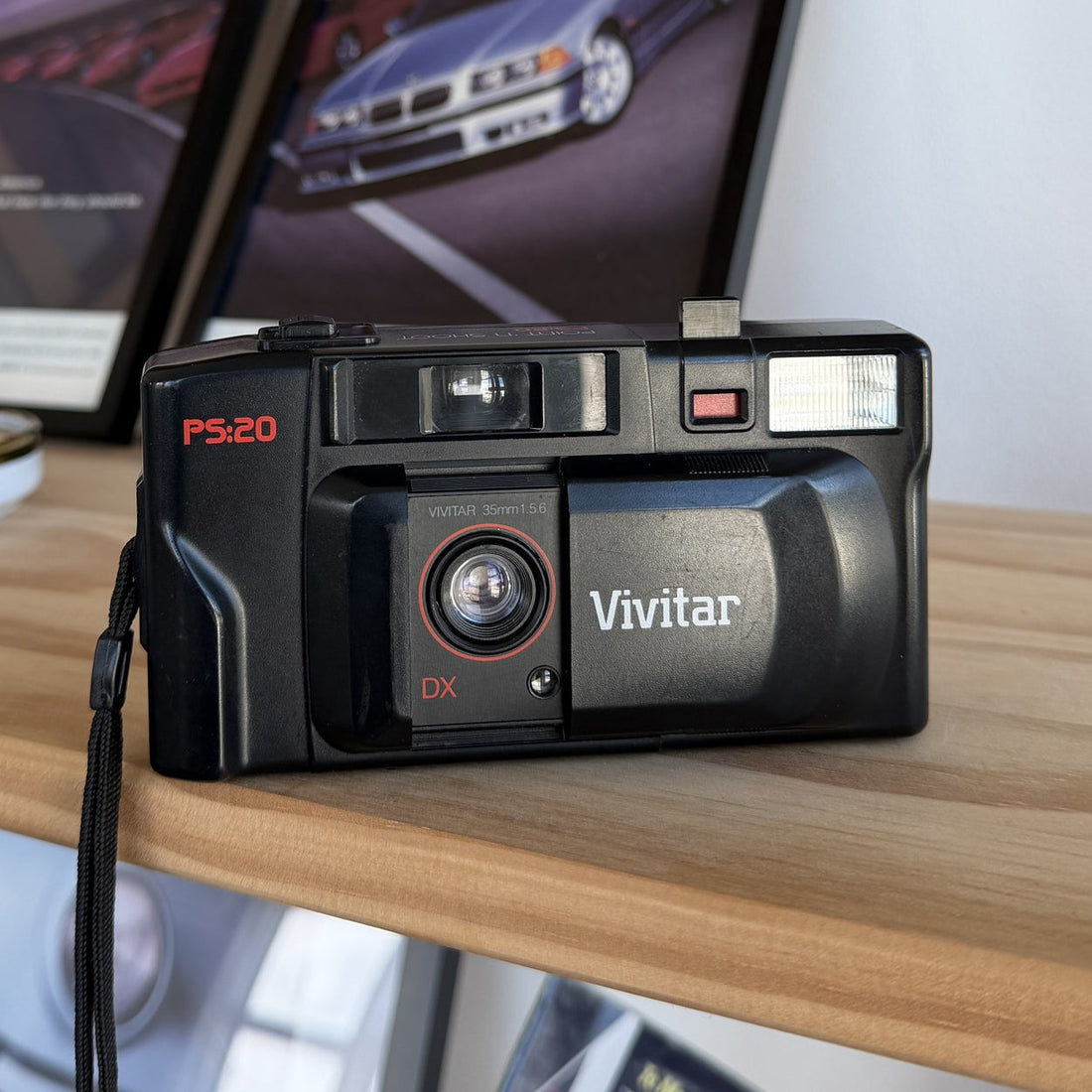 Vivitar PS:20 35mm point and shoot, front
