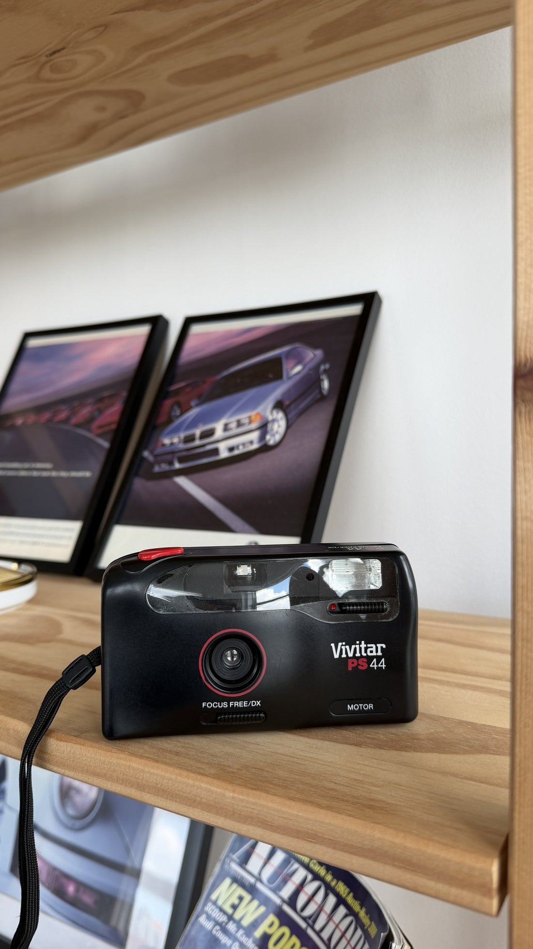 Vivitar PS44 35mm Point & Shoot Film Camera front view