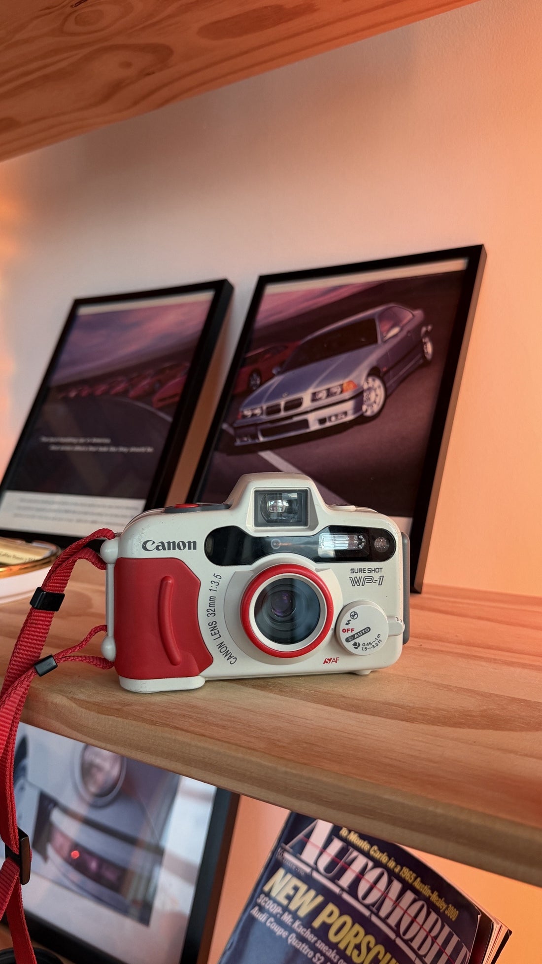 Canon Sure Shot WP-1 front view