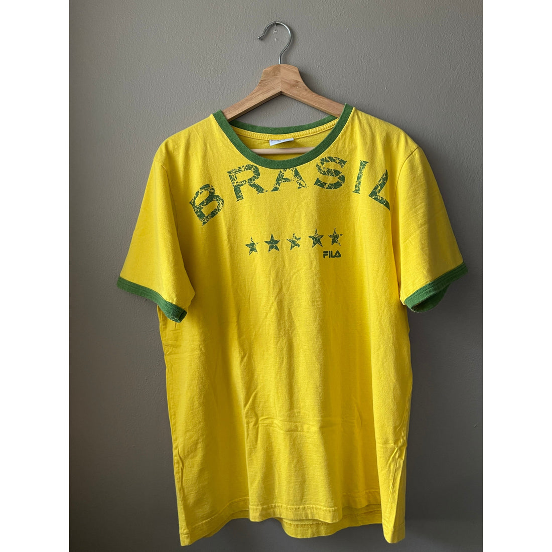 90s Vintage Fila Brasil Graphic Tee