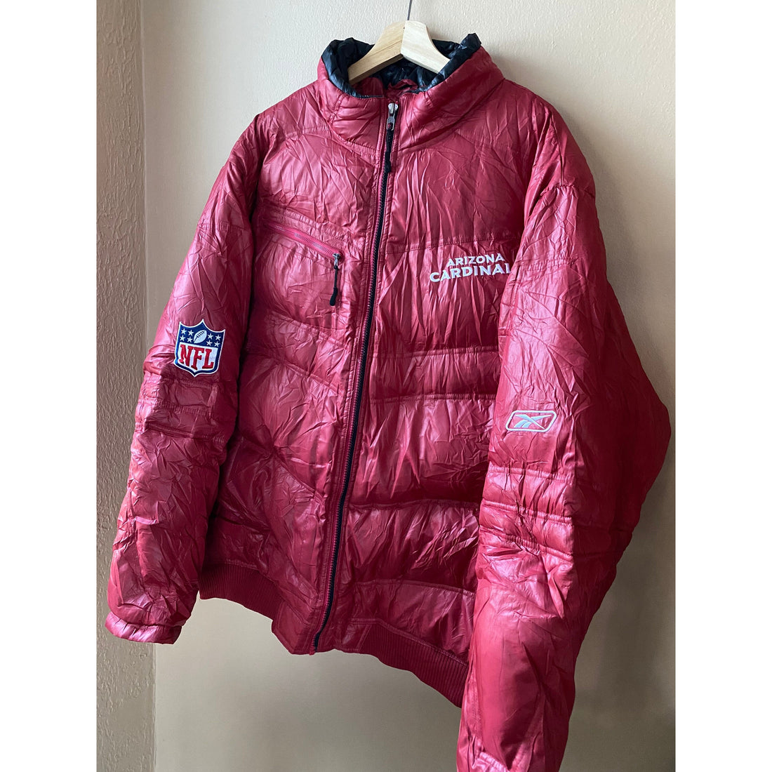 Vintage 1990s Arizona Cardinals Bubble Coat