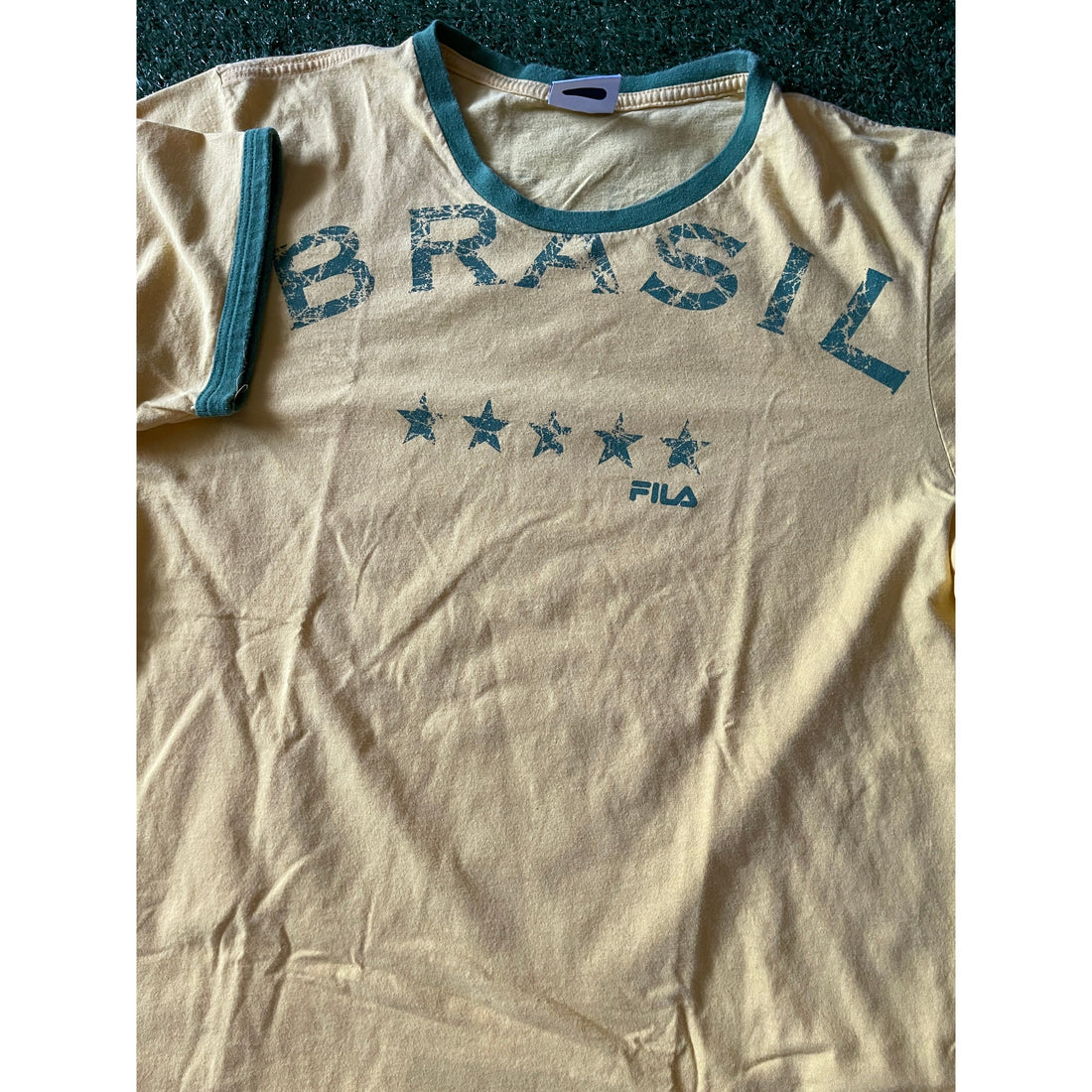 90s Vintage Fila Brasil Graphic Tee