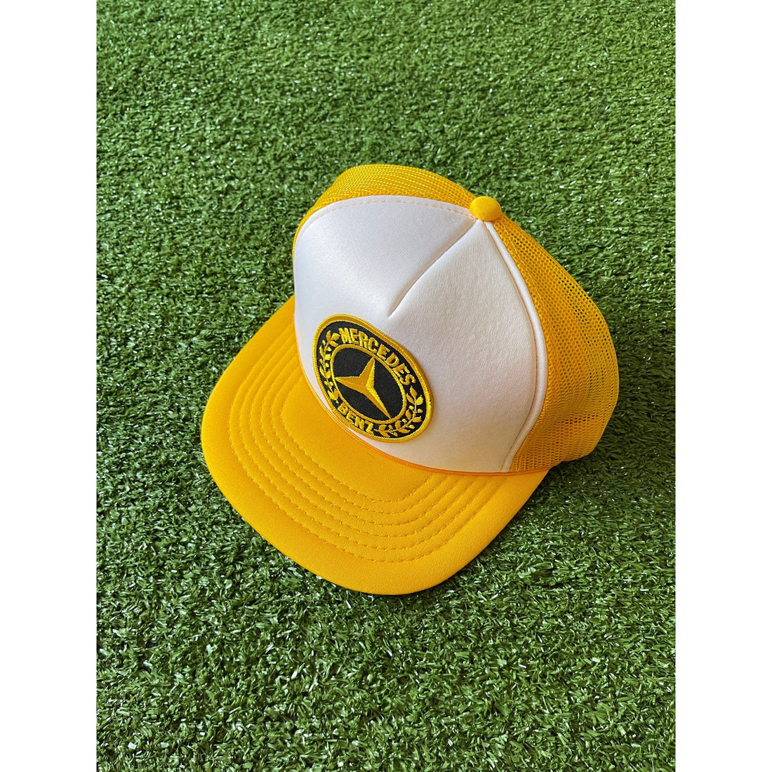 90s Vintage Mercedes Benz Trucker Hat