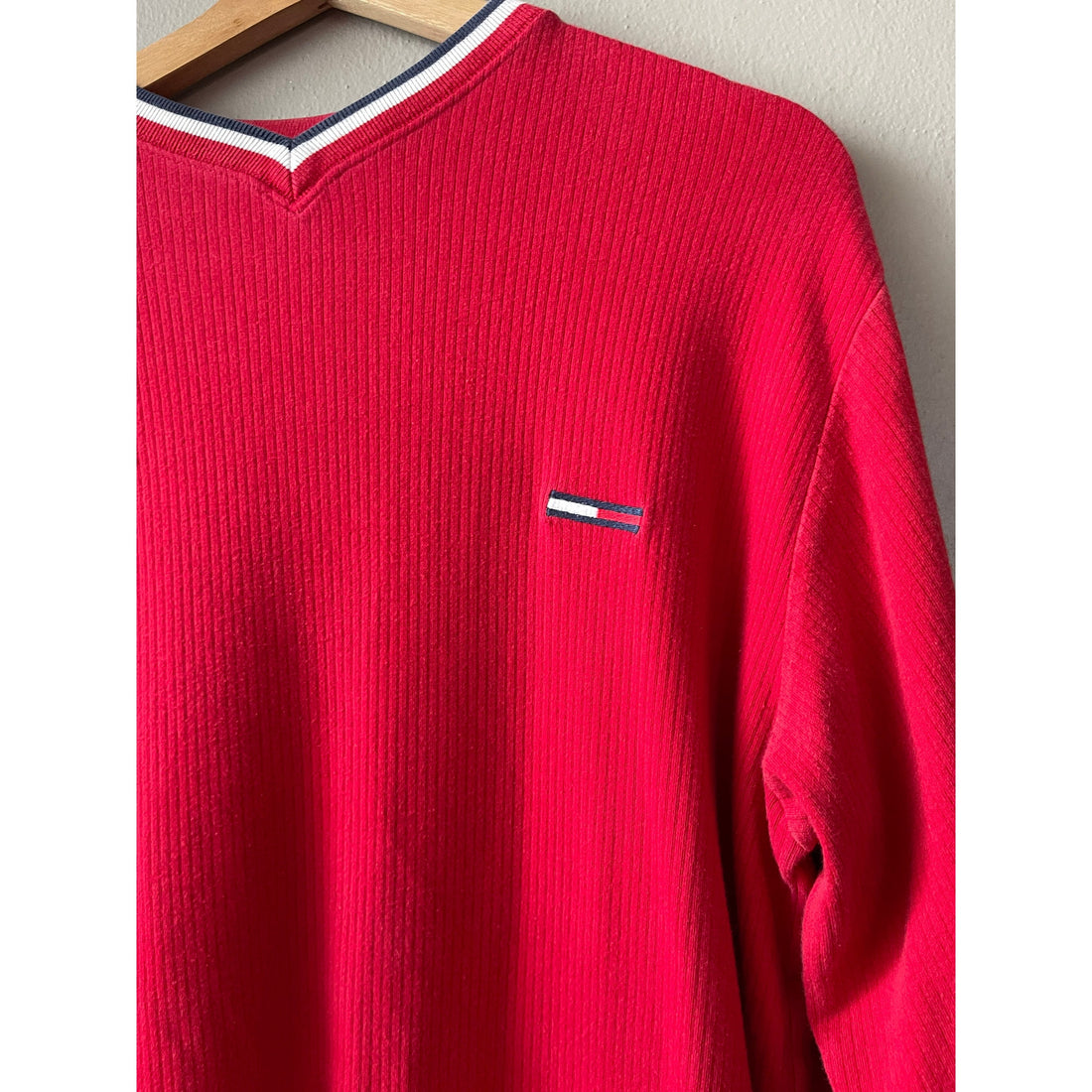 90s Vintage Tommy Jeans Tommy Hilfiger Thermal Longsleeve Tee