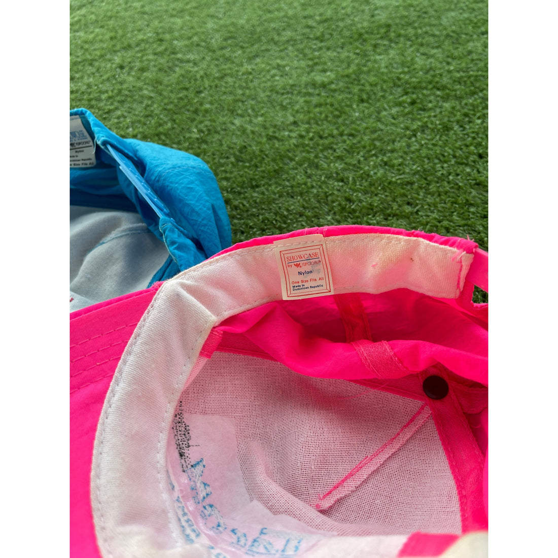 90s Vintage “Tacom” Gulf War Pink Trucker Hat