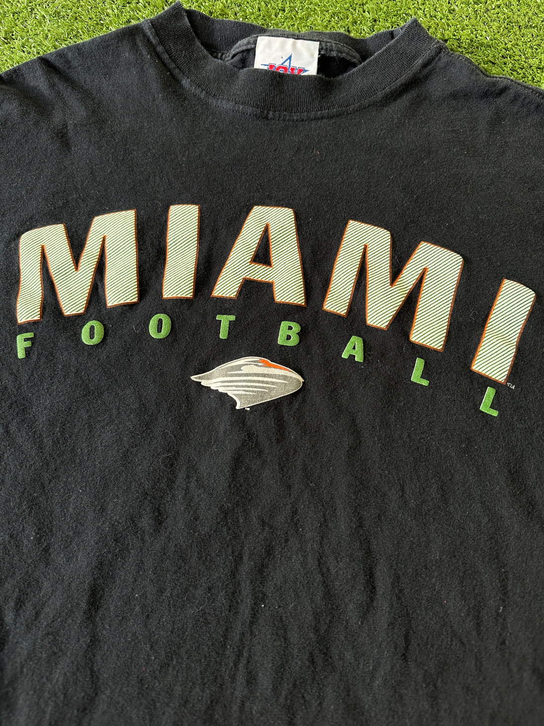 Vintage Miami Hurricane Football Graphic Tee