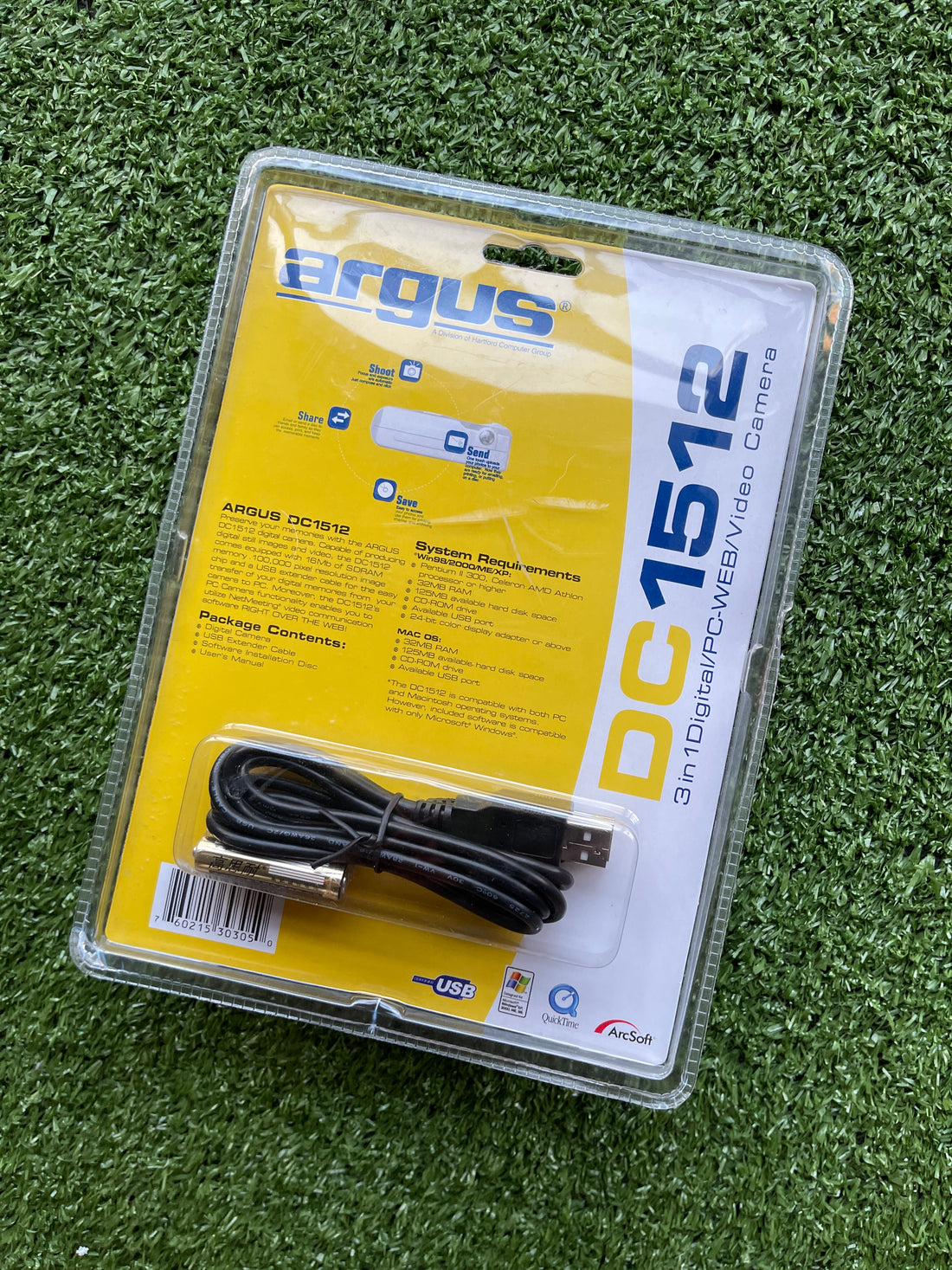 Argus QuickClix 1512 2.1MP Digital Camera