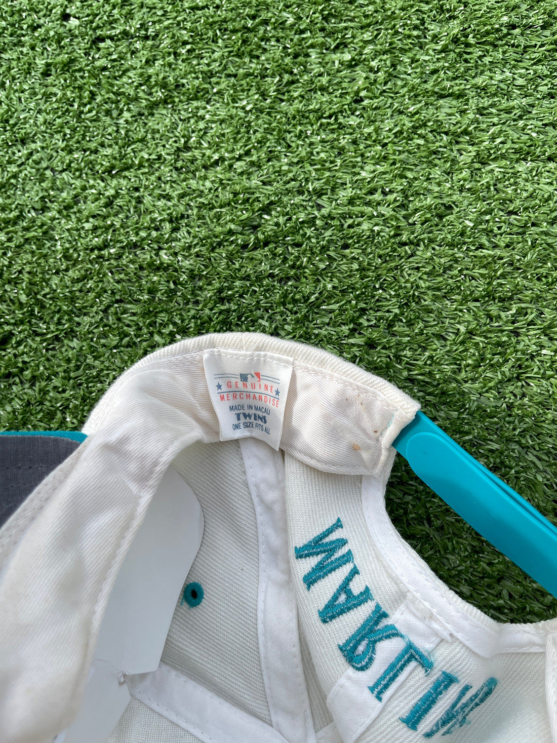 90s Vintage Florida Marlins Script SnapBack Hat