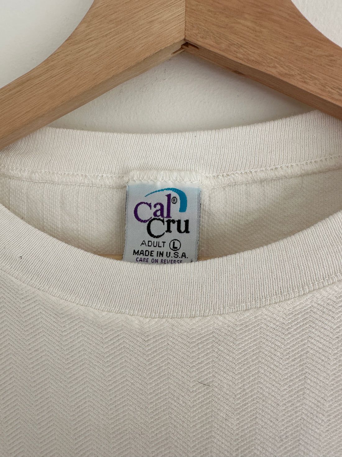 Vintage Geneva Embroidered Wool Tee