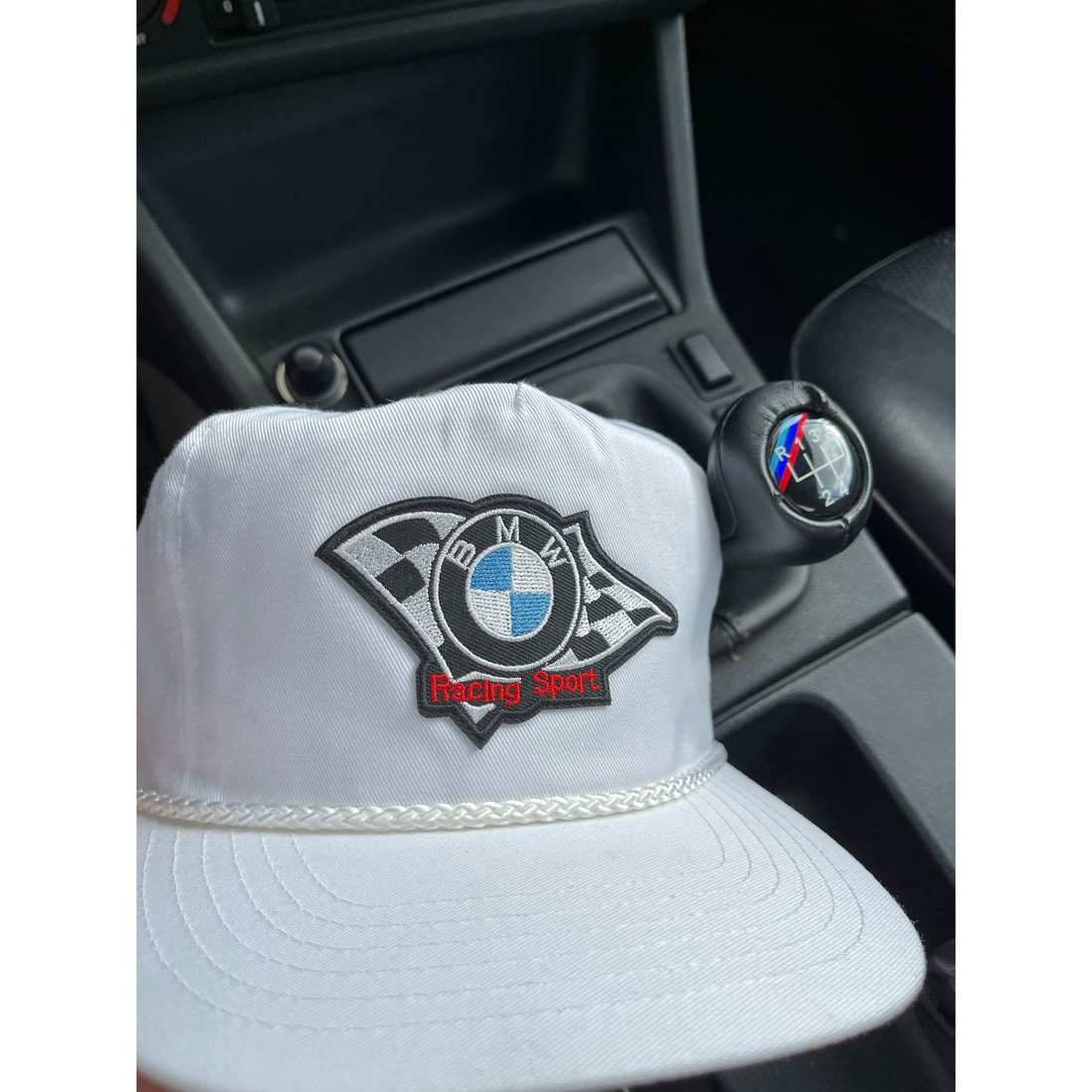 80s Vintage BMW Racing Sport M3 Trucker Hat